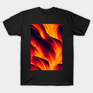Hottest pattern design ever! Fire and lava #3 T-Shirt